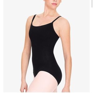 Capezio BraTek Camisole Leotard in Black